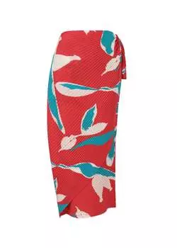 Юбка vigor pleats Issey Miyake, красный