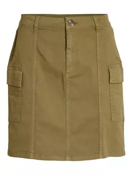 Юбка VILA CARGA, оливковый