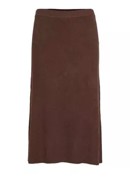 Юбка Vila Comfy, шоколад