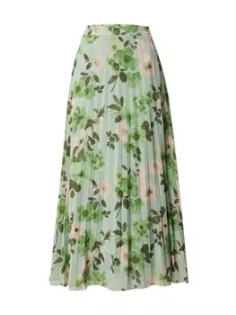 Юбка VILA, цвет Mint/Dark green