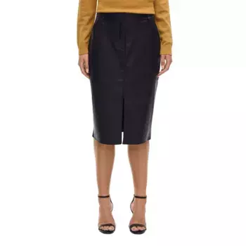 Юбка Vila Dagmar midi skirt, черный