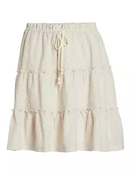 Юбка VILA DELLA, крем