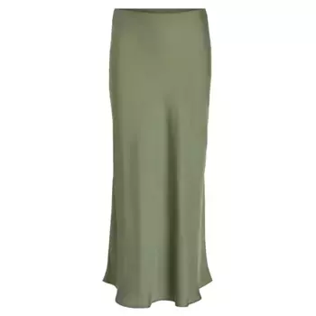 Юбка Vila Ellette Midi, зеленый