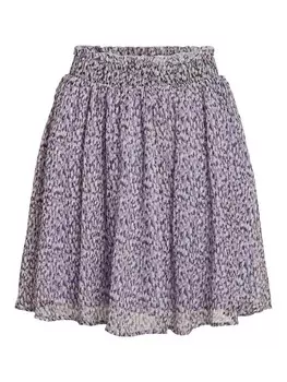 Юбка Vila Falia, светло-фиолетовый