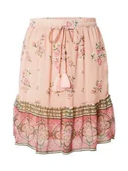 Юбка VILA Falia, темно-розовый