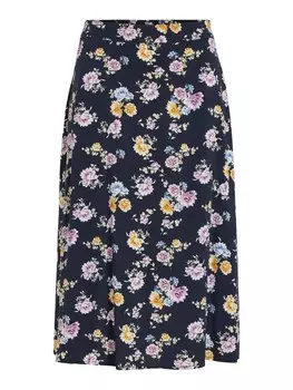 Юбка VILA LISE JANE, морской синий