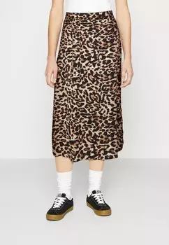 Юбка VILA ПЛАТЬЕ ВИЛЛА ДЛИННАЯ ЮБКА, бежевый