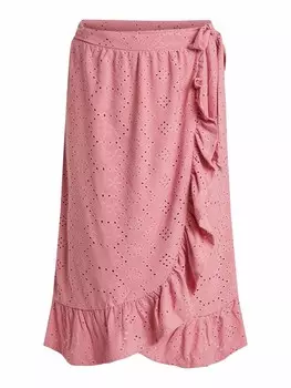 Юбка VILA Tawa, розовый