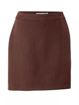 Юбка VILA, темно-коричневый