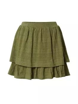 Юбка Vila TRIVA, оливковый
