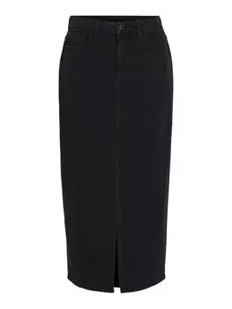 Юбка VILA VIJaf, черный деним