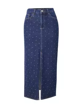 Юбка VILA VIJaf, синий деним