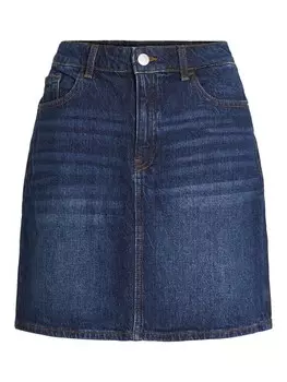 Юбка VILA VIKAJA, синий деним
