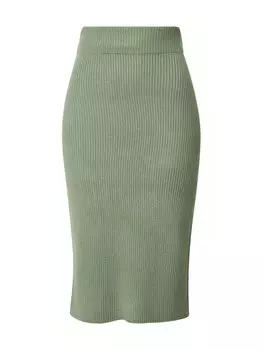 Юбка VILA Viril, оливковый