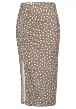 Юбка VIVANCE VIVANCE, коричневый