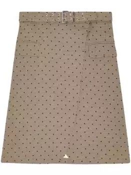 Юбка в горох GANNI, нейтральный