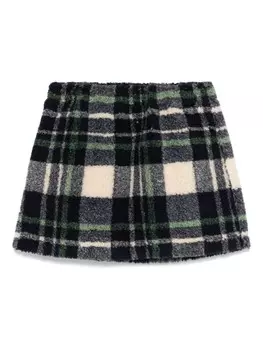 Юбка в клетку Douuod Kids, синий