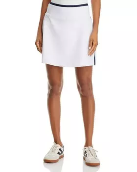 Юбка в полоску AQUA, белый