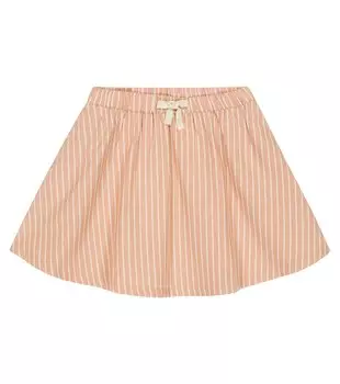 Юбка в полоску Padua из хлопка Liewood, розовый