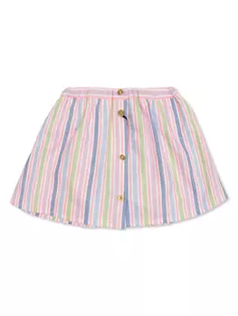 Юбка в полоску Versace Kids, розовый