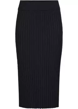 Юбка в рубчик Bodyflirt, черный