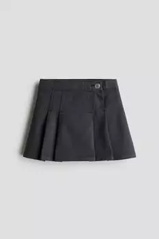 Юбка в складку H&M, серый
