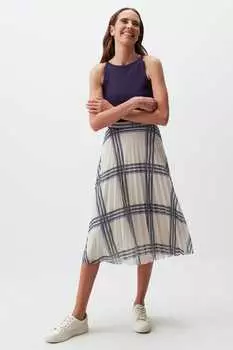 Юбка в складку Jimmy Key, белый