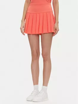 Юбка в складку стандартный крой DP5K1012 Dkny Sport, красный