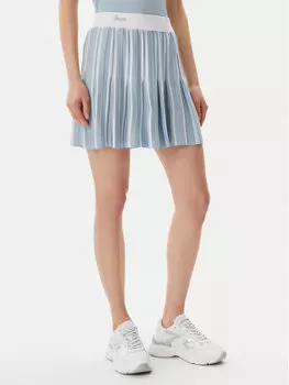Юбка в складку стандартный крой V5GD00 Z3D60 Guess, голубой