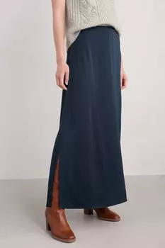 Юбка в стиле дикой анютины глазки Seasalt Cornwall, синий