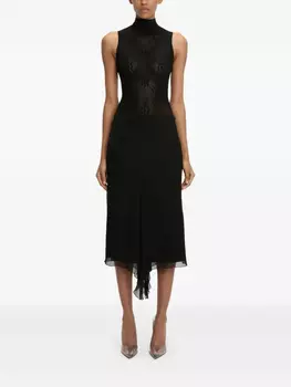 Юбка в стиле корсета Victoria Beckham, черный