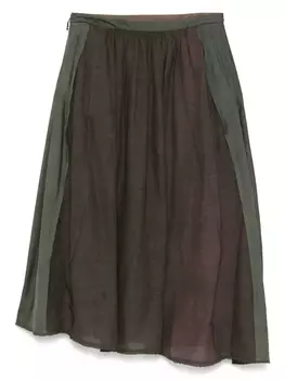 Юбка в технике пэчворк Ziggy Chen, серый