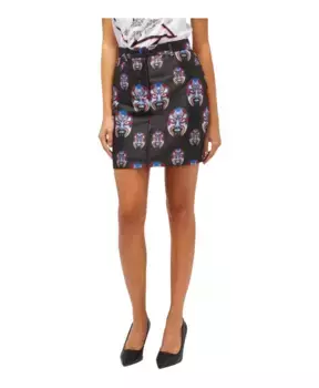 Юбка в восточном стиле в стиле фэнтези с застежкой на пуговицы Custo Barcelona, мультиколор