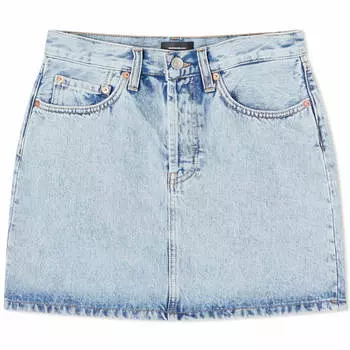 Юбка Wardrobe.Nyc Denim Mini, синий