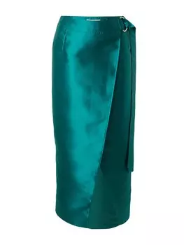 Юбка Warehouse, изумрудный