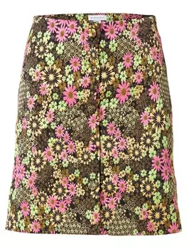 Юбка Warehouse, разноцветный