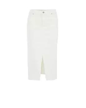 Юбка WE Fashion, белый