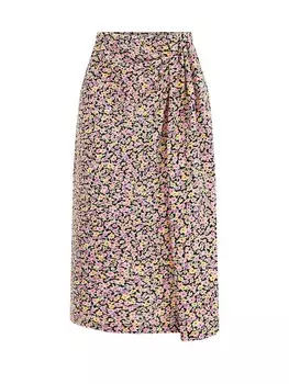 Юбка WE Fashion, бежевый