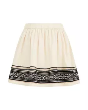 Юбка We Fashion, бежевый