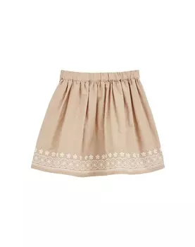 Юбка WE Fashion, бежевый