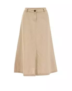 Юбка WE Fashion, бежевый