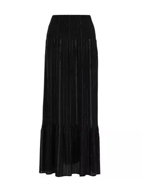 Юбка WE Fashion, черный