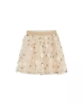 Юбка WE Fashion, кремовый