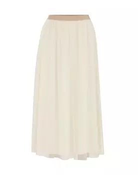 Юбка WE Fashion, светло-бежевый