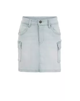 Юбка We Fashion, светло-синий