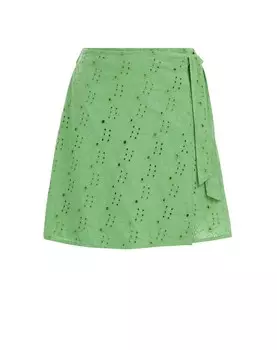 Юбка WE Fashion, светло-зеленый