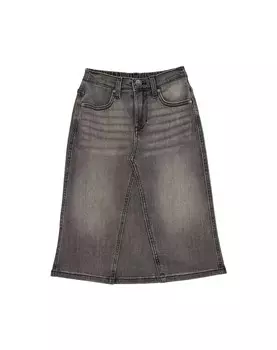 Юбка WE Fashion, темно-серый