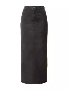 Юбка Weekday ALEXA, черный