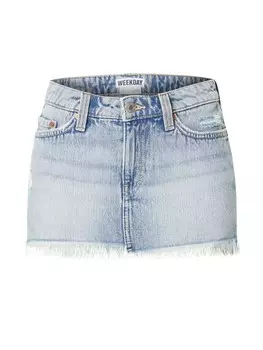 Юбка WEEKDAY Centure, светло-синий