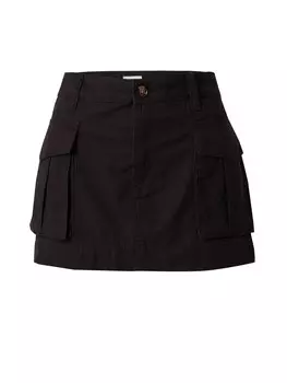 Юбка Weekday JANIS, черный